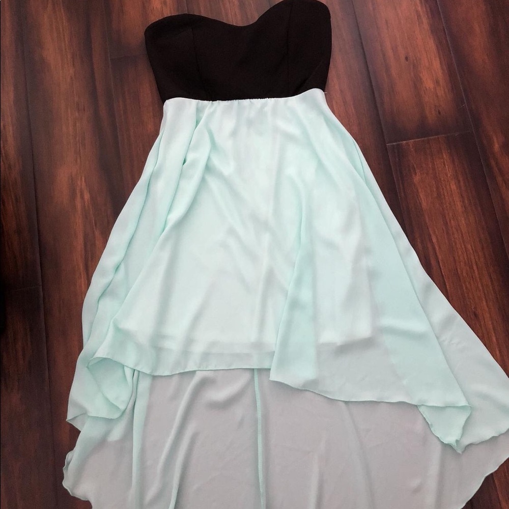 High low chiffon dress